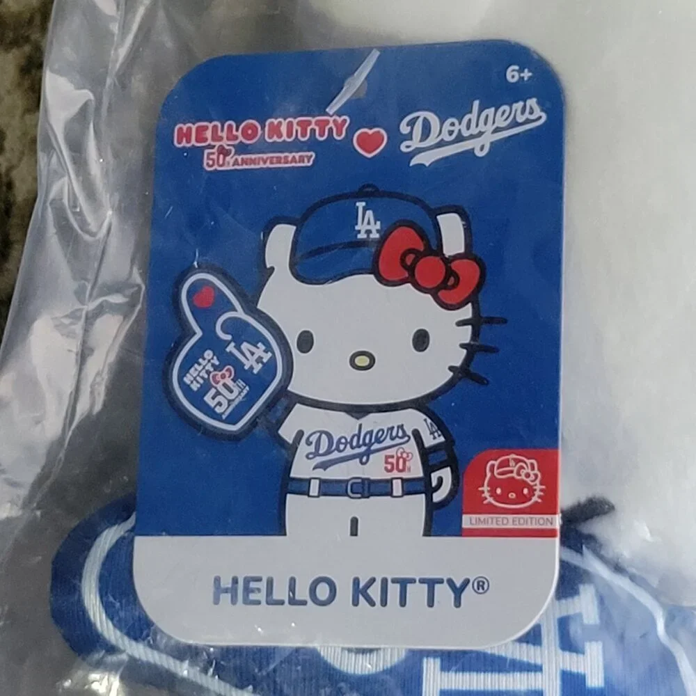 Los Angeles Dodgers Hello Kitty 50th Anniversary
